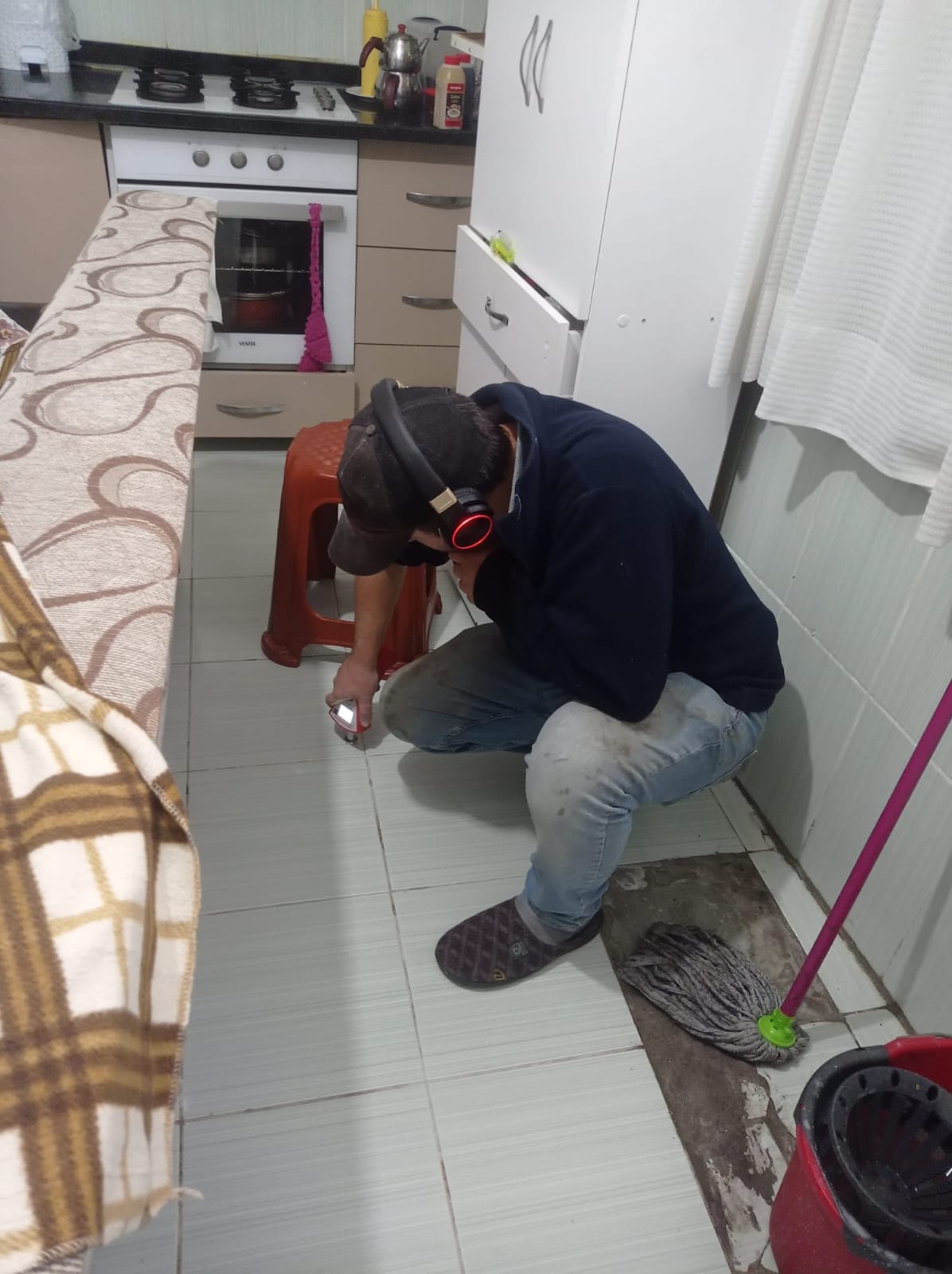 Kırmadan su kaçağı tespiti